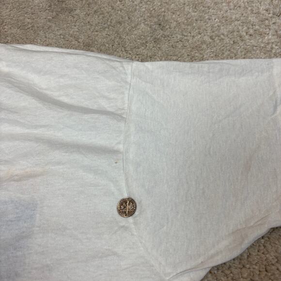 Vintage 80s Try To Burn This One A**hole US Flag Patriotic Shirt XL - Picture 12 of 13